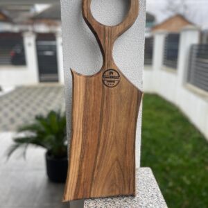 Tocator din lemn de nuc – Handmade, dimensiuni 50 x 25 cm