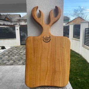 Tocator din lemn de cireș 53×30×4 cm – Lucrat manual din lemn masiv