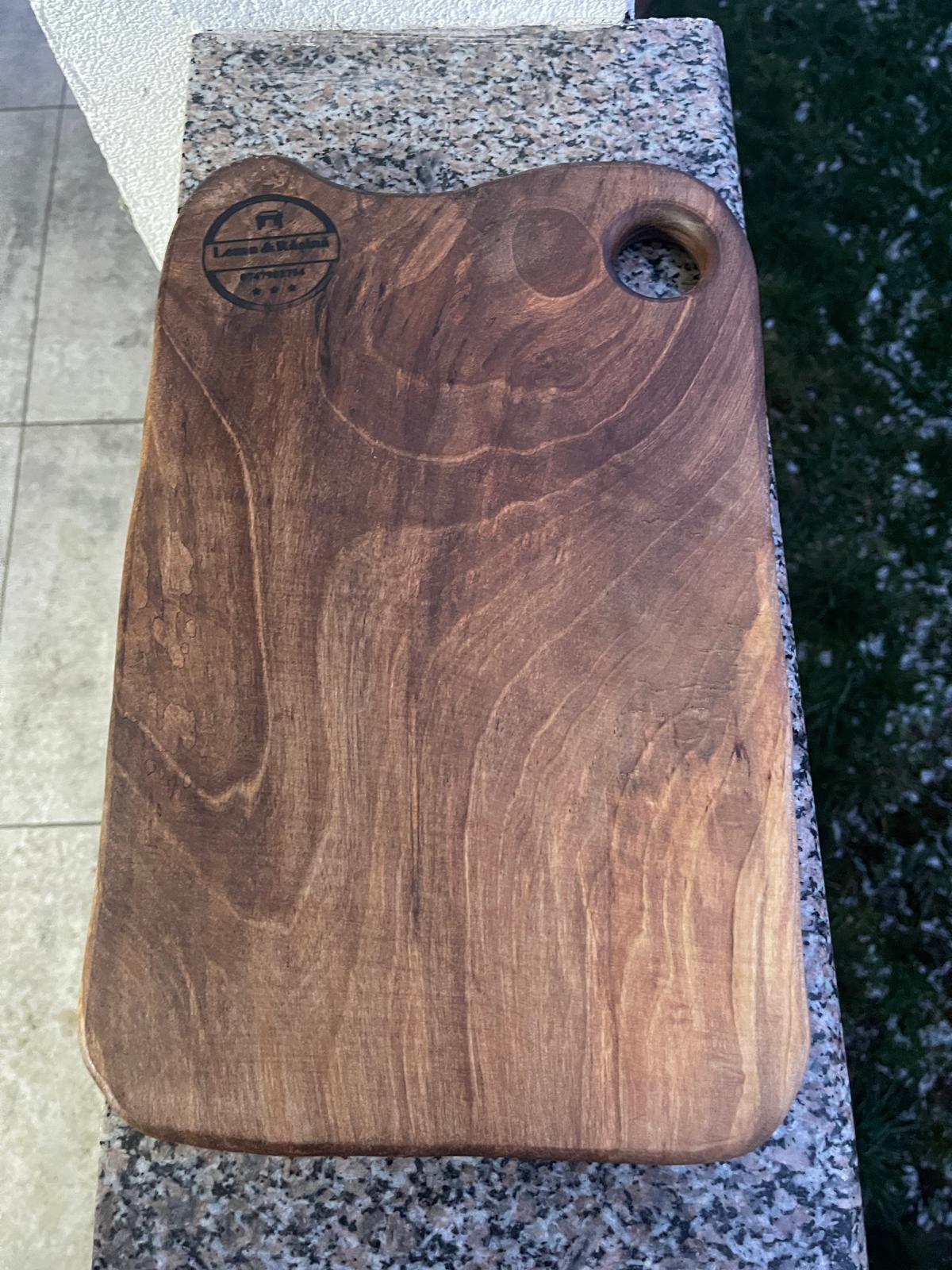 Tocător din lemn de nuc – 35×23 cm - imagine 4