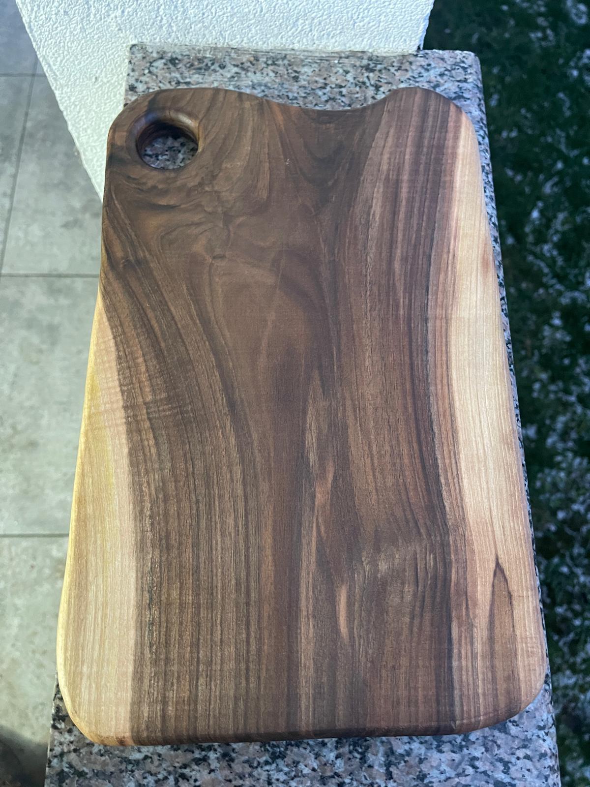 Tocător din lemn de nuc – 35×23 cm - imagine 5