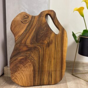 Tocător din lemn masiv de nuc 45x33x2 cm