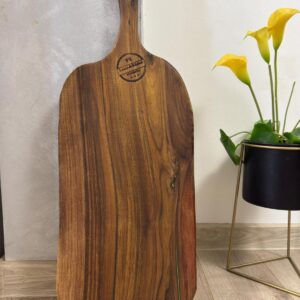 Tocător din lemn masiv de nuc 63x24x2 cm