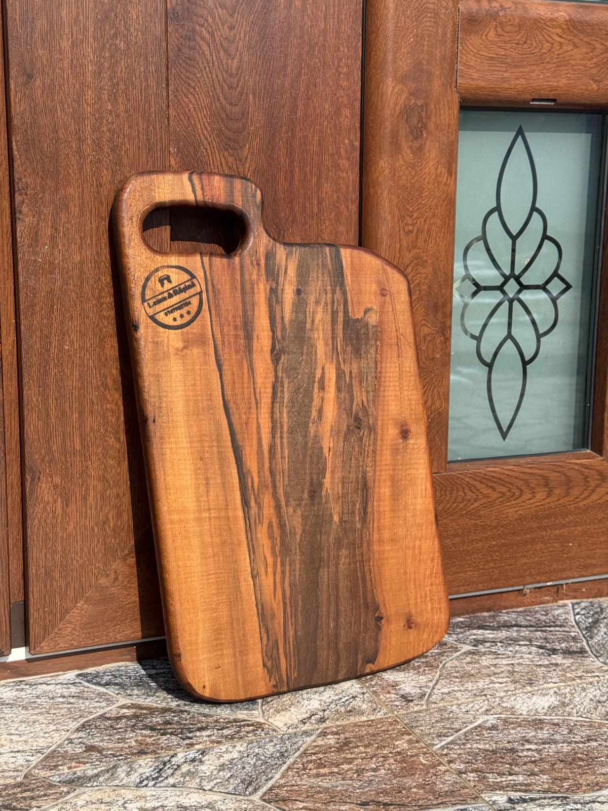 Tocător din lemn de nuc – 44x27x2 cm – Platou premium - imagine 3