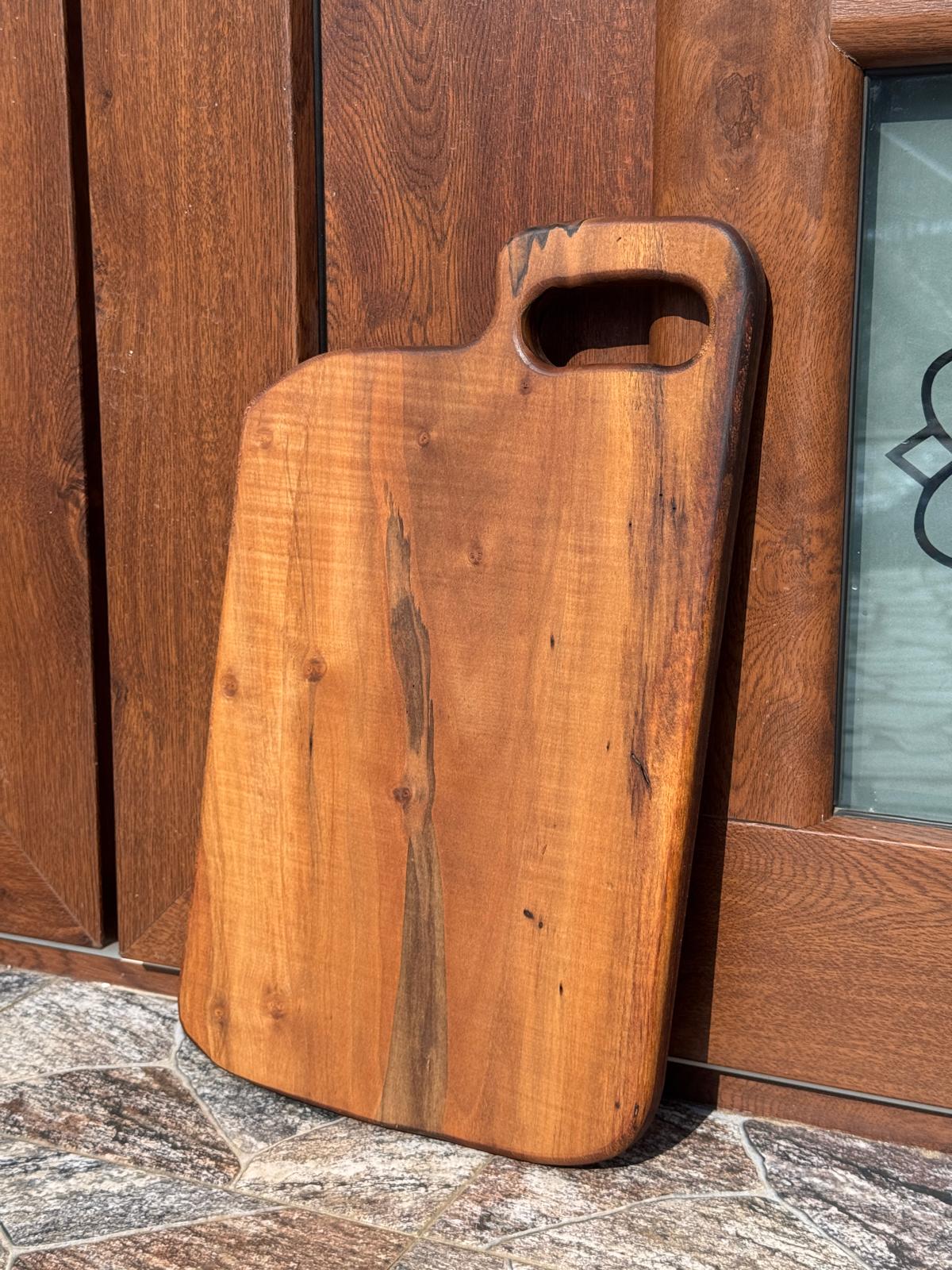 Tocător din lemn de nuc – 44x27x2 cm – Platou premium - imagine 4