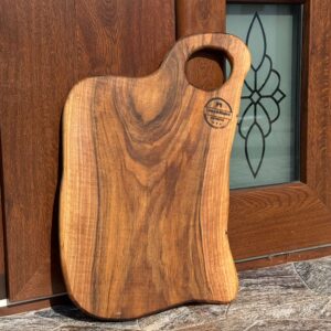 Tocător din lemn de nuc – 48x29x2 cm – Platou premium