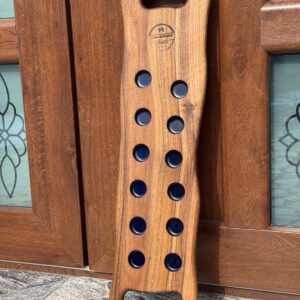 Tavă pentru shot-uri cu rășină epoxidică – 12 gauri – 69x16x2 cm