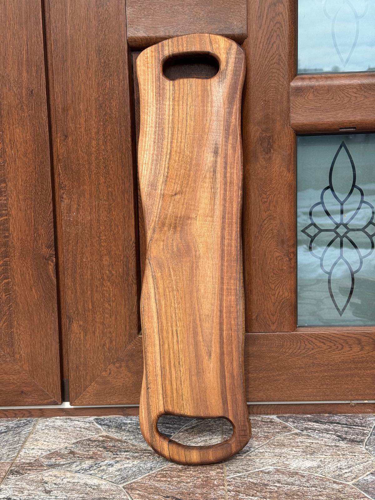 Tavă pentru shot-uri cu rășină epoxidică – 12 gauri – 69x16x2 cm - imagine 3