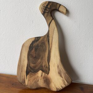 Tocător Premium din Lemn Masiv de Nuc 47x25 cm – Handmade în România