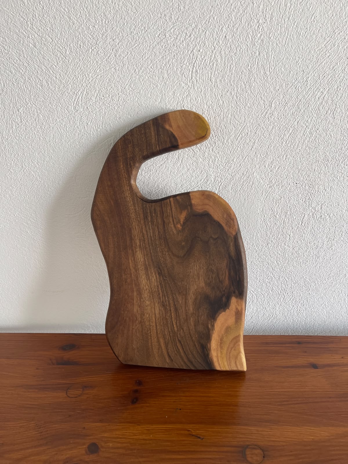 Tocător din lemn de nuc masiv – 39x21 cm - imagine 2