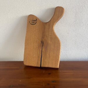 Tocător Stejar cu Rășină Albastră – 35x25 cm