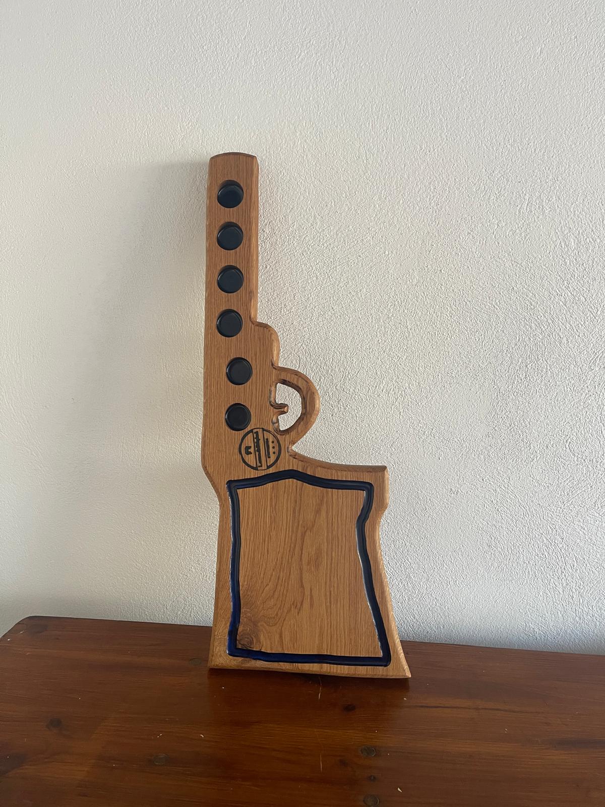 Tocător Vânătoresc Tip Pușcă cu 6 Shot-uri – 65x25 cm - imagine 2